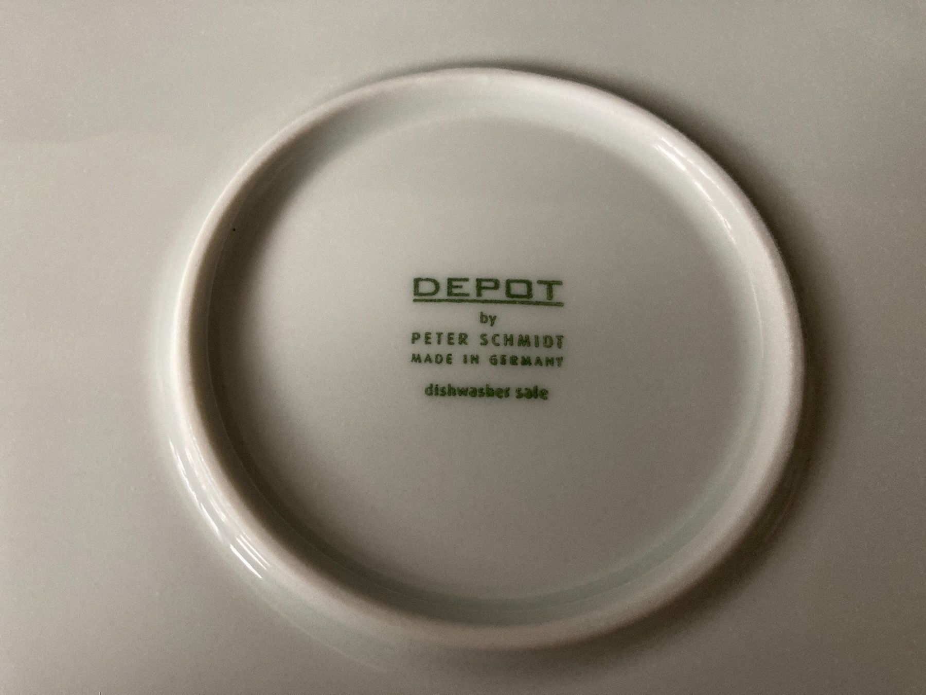 Piatti: 1 Teller Depot by Peter Schmidt – Usato da Zürich venduto da Chaeffeler 4