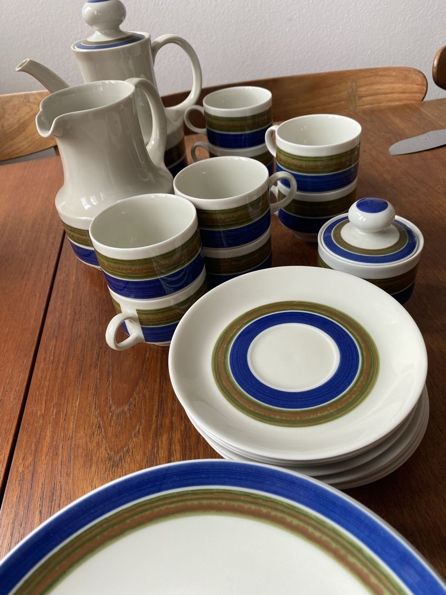 Set di piatti: Geschirrset Scandia Mitterteich Bavaria – Usato da Zürich venduto da suslette 4