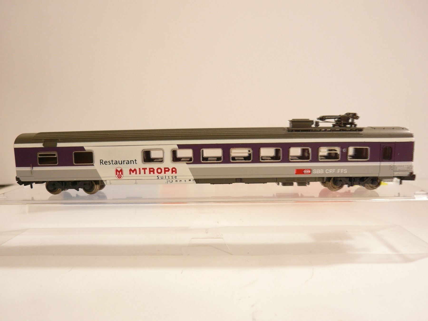 Roco Modelleisenbahnen: ROCO SPUR N RESTAURANT "MITROPA" NEU UND OVP – Neu und originalverpackt aus Pfaffnau von nolff