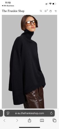 THE FRANKIE SHOP - RHEA TRAPEZ ROLLKRAGEN