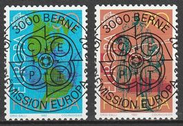 1992 EUROPA mit ET - Vollstempel