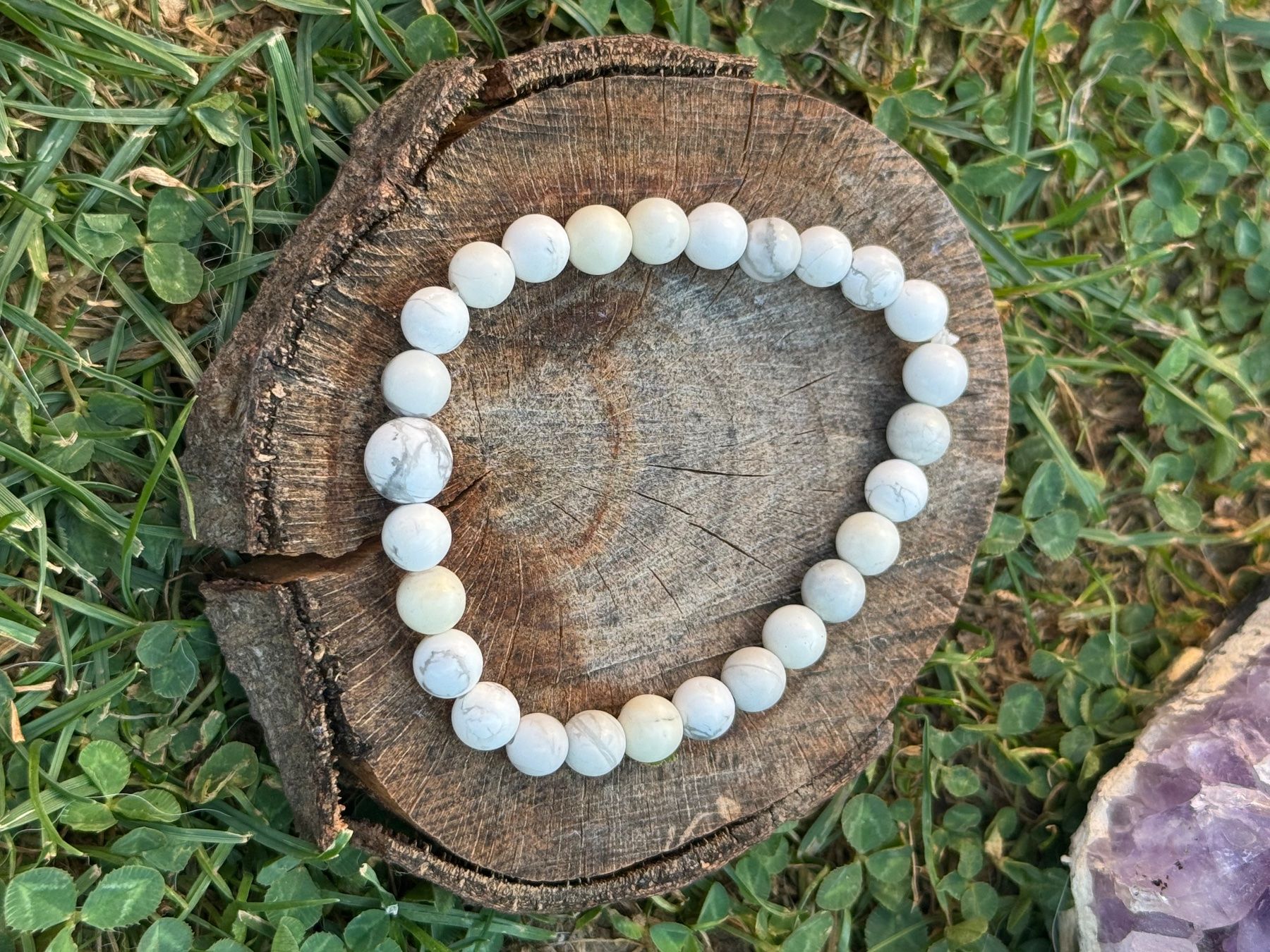Bracelets: Armband Howlite 6mm – Neuf (Voir description) à Russikon par Jennyfee_07 1