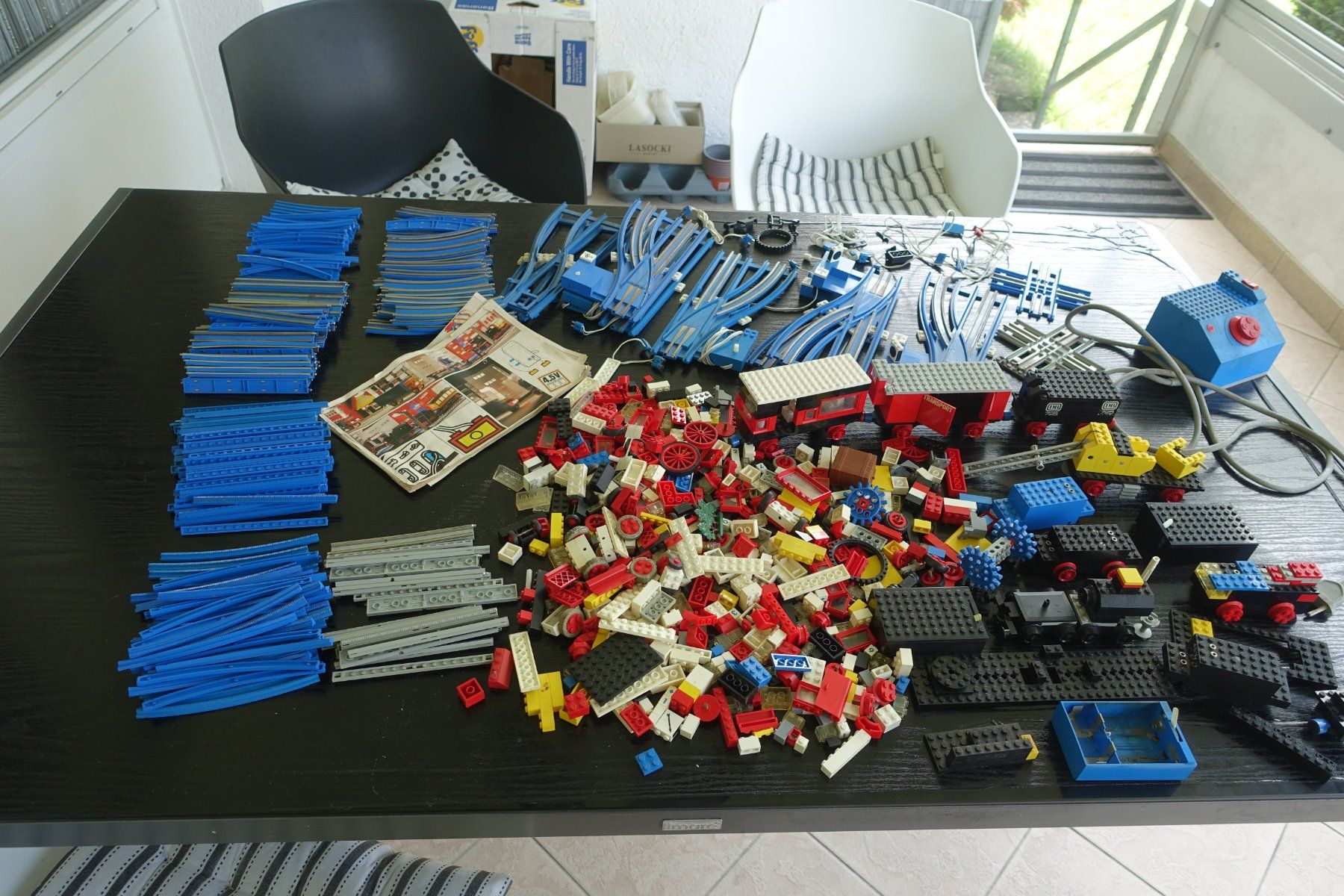 Lego Giocattoli: Lego-Eisenbahn 4,5 Volt mit Zubehör – Usato da Belp venduto da Mazarron58