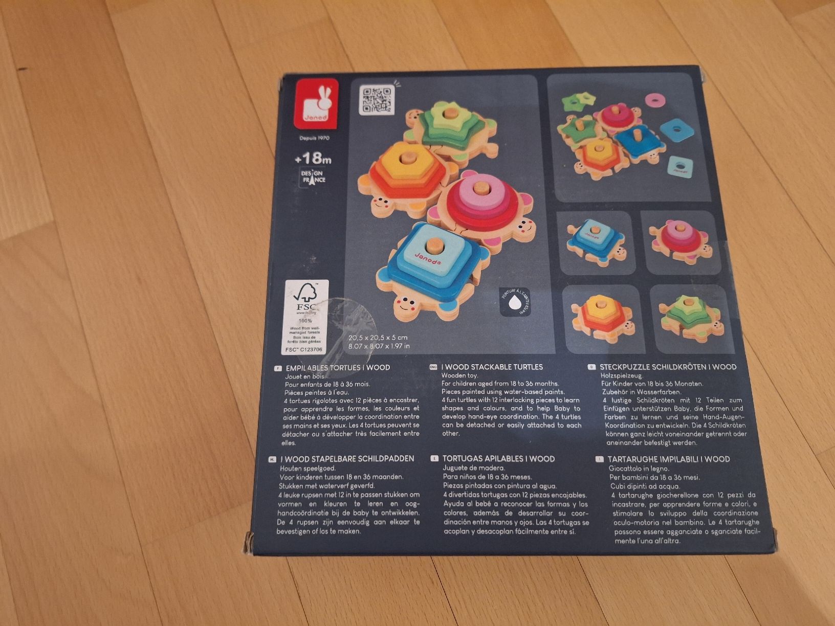 Janod Giocattoli: Holz-Schildkröten-Spiel von Janod – Nuovo (secondo la descrizione) da Oberrieden venduto da smarties949 2