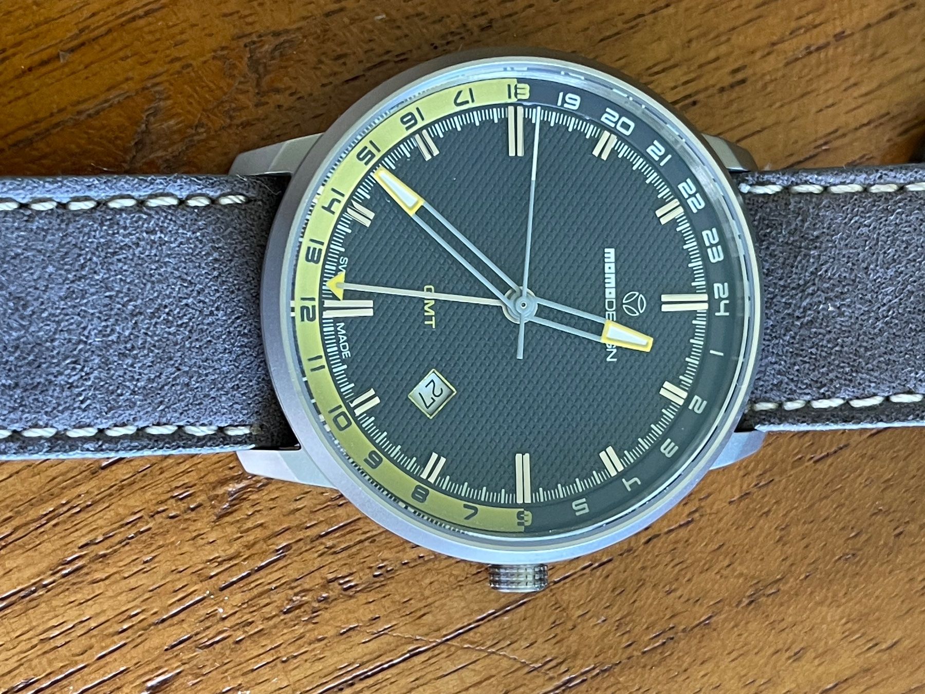 Uhren: MemoDesign Herrenuhr – Neu und originalverpackt aus Hessigkofen von lamdanreisen 1