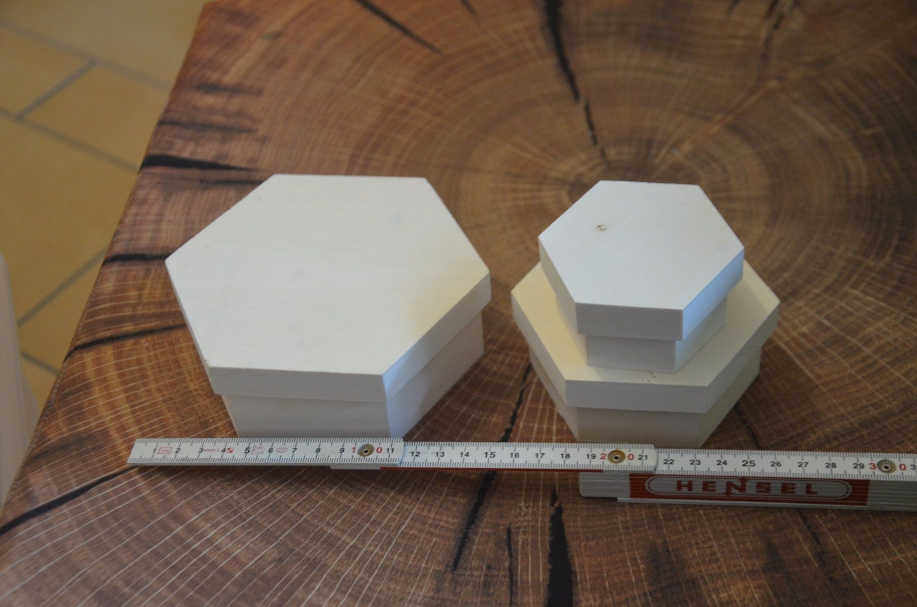 Bastelsets: BASTELN - NEU - 4 STUCK BOITES HOLZ – Neu und originalverpackt aus Chiasso von Dolly015 1