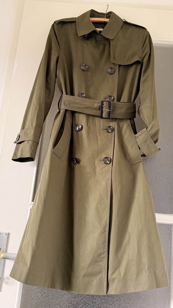 Massimo Dutti Manteaux: Trench coat Massimo Dutti vert militaire taille S – D'occasion à Bulle par LeMoleson