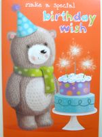 Geburtstag anniversaire carte Bärli ourson orsetto     #5085