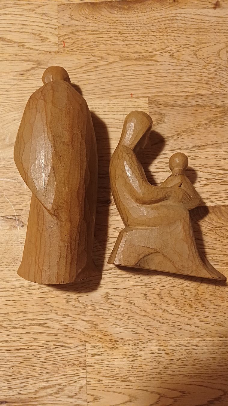 Figurines: Schöne Mariafigur mit Jesus Joseph – D'occasion à Flawil par Naphtali 2