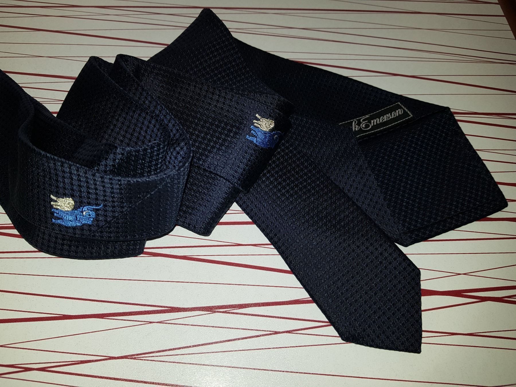 Cravates: Cravate/Krawatte  JACK EMERSON – D'occasion à Cossonay-ville par Super-Price-Quality 6