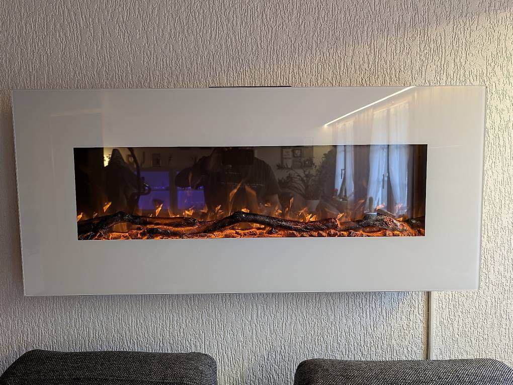 Camini: Wand Kamin mit 2 Heizstufen – Usato da Gossau SG venduto da Opelmatti 2