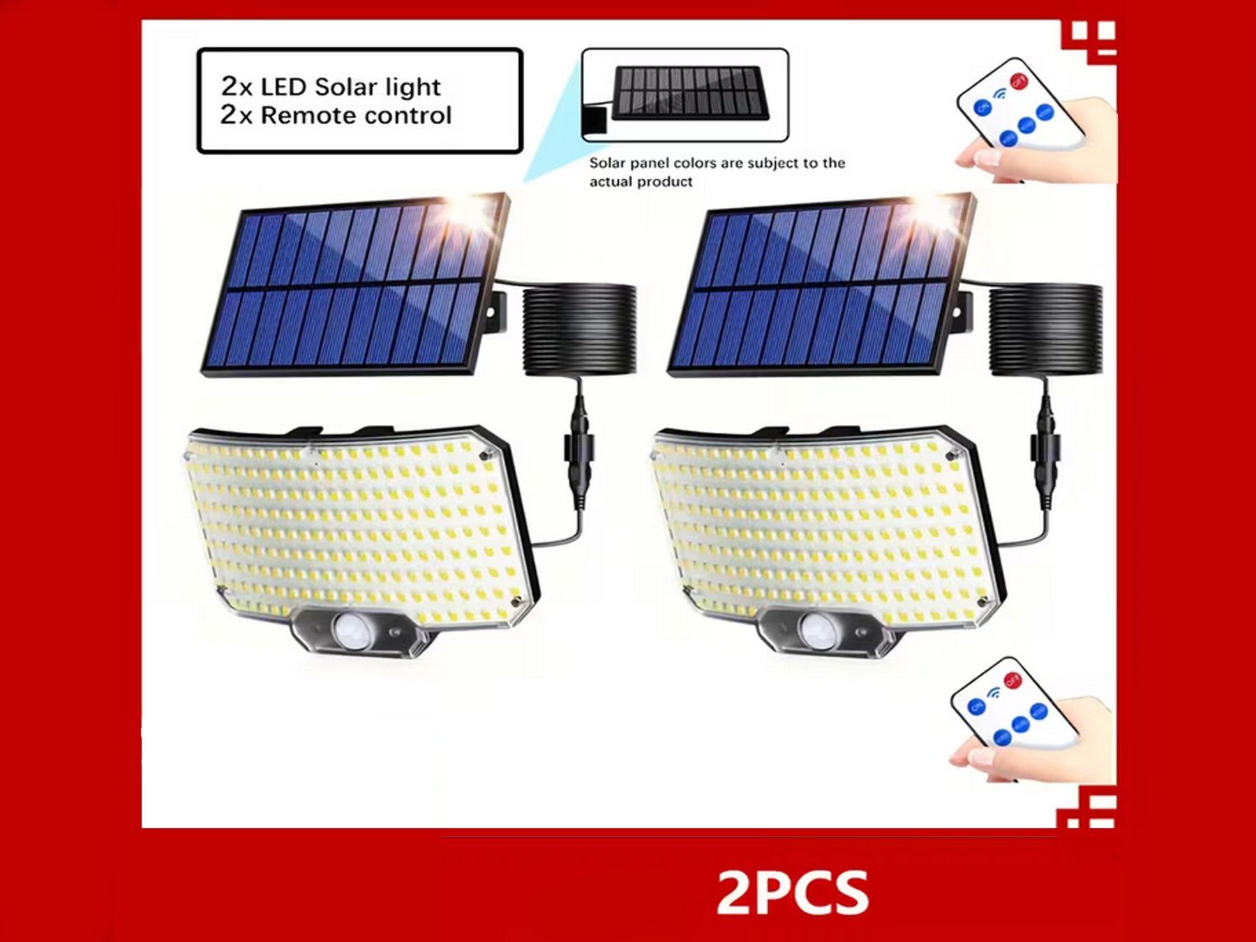 Lampade: Solar Wandleuchten-2 Stück – Nuovo e nell'imballaggio originale da moosseedorf venduto da RTN10