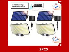 Solar Wandleuchten-2 Stück