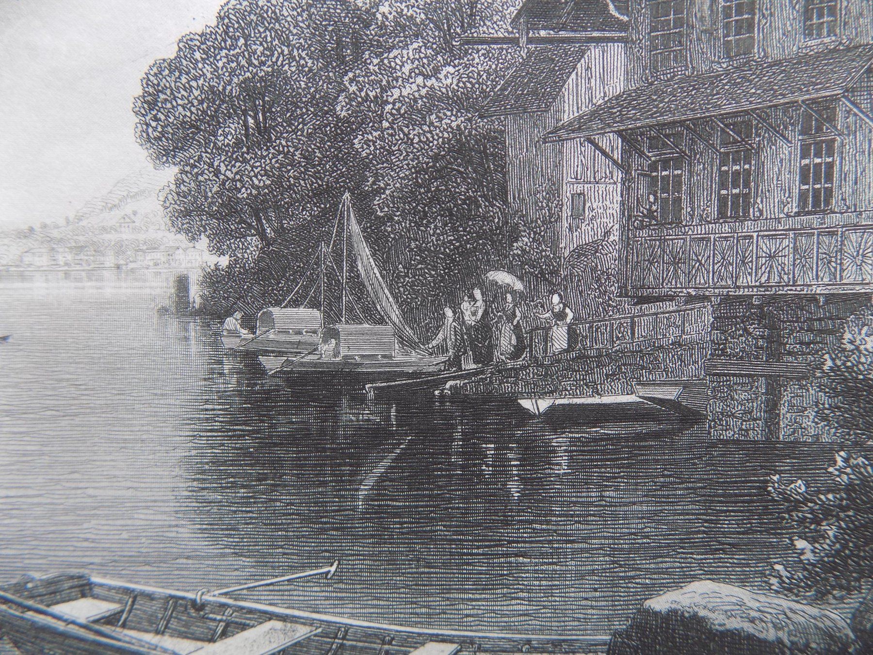 Gravures: Treib Seelisberg Vierwaldstättersee – D'occasion à Risch par Rischli15 7