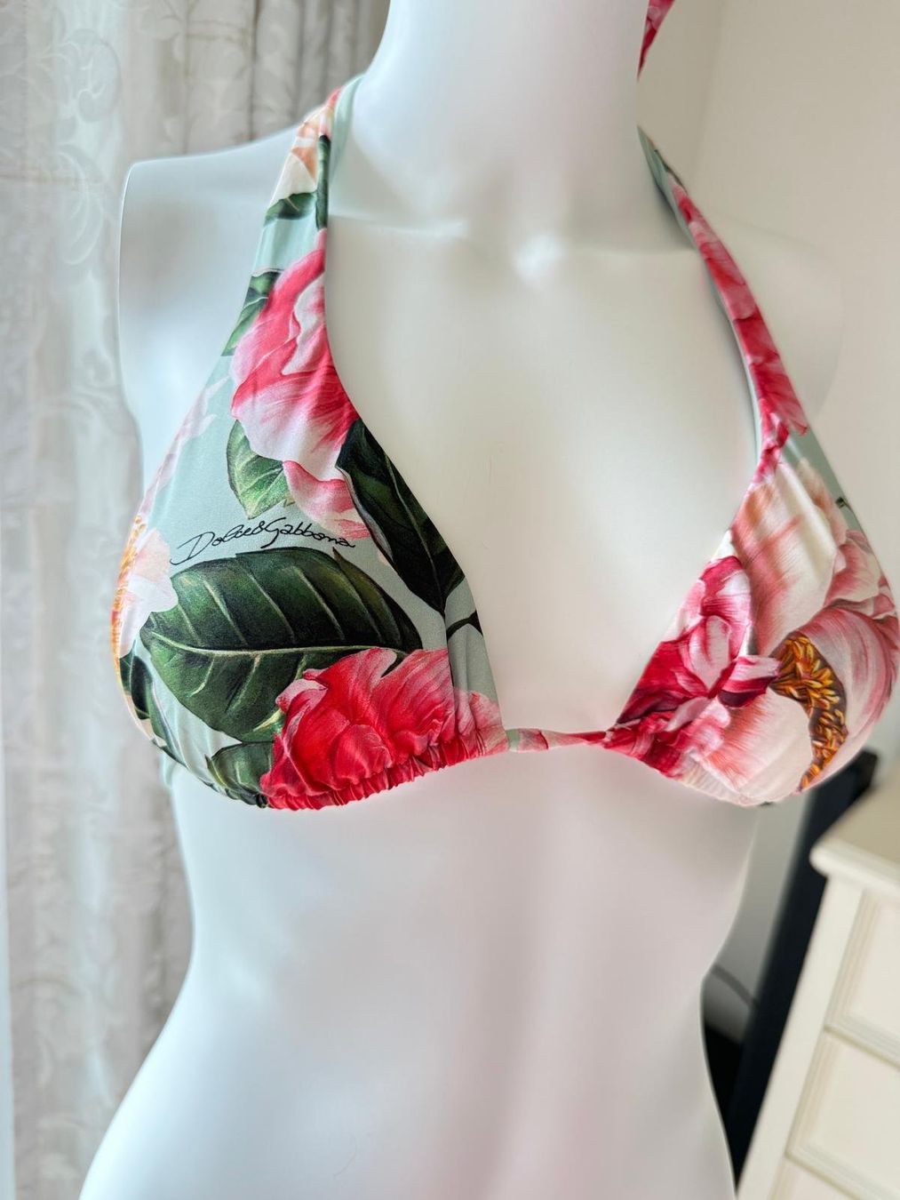Dolce & Gabbana Costumi da bagno & Bikini: Damen Bikini Dolce & Gabbana Blumenmuster Gr. S – Usato da Oberarth venduto da SSS. 2