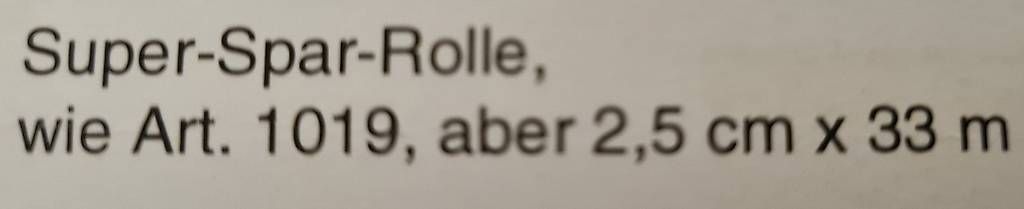 Aufkleber: Toupetkleber / Doppelkleber  33m – Gebraucht aus Rickenbach b. Wil von cornetta 2