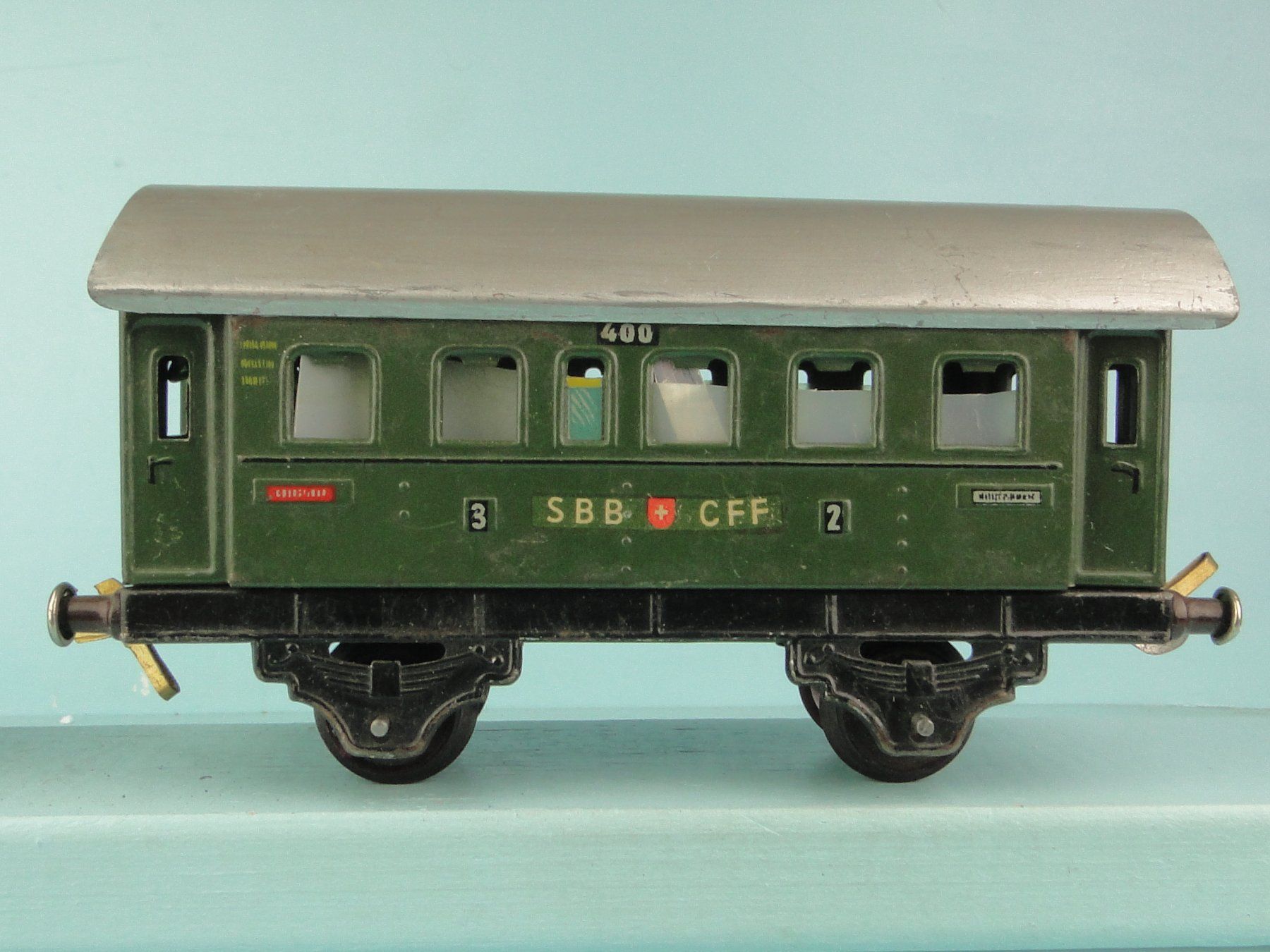 Fleischmann Trains électriques: Fleischmann Spur 0, 2 X Wagen, Blech – D'occasion à Bülach par cann11 6