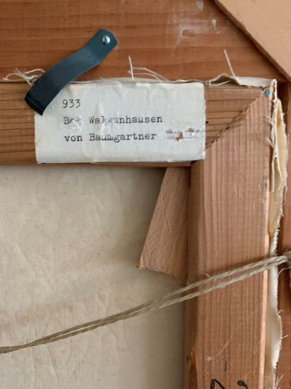 Tableaux: Baumgartner ,Orig.Landschaftsgemälde – D'occasion à Biel/Bienne par Katja01112 4