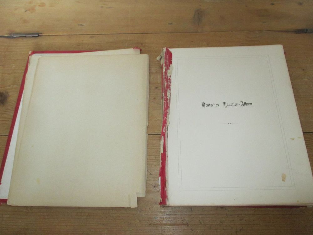 Livres: Deutsches Künstler-Album 1874 – Défectueux à Flims - Dorf par Stagediver 1