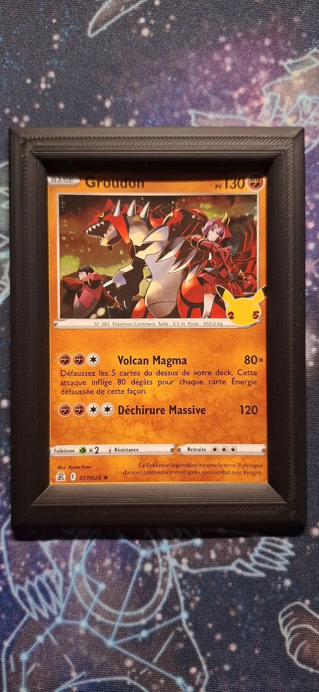 Pokémon Cartes à collectionner: Groudon Célébration 25th Stamp - 017/025 FR – D'occasion à Petit-Lancy par Kara_TCG