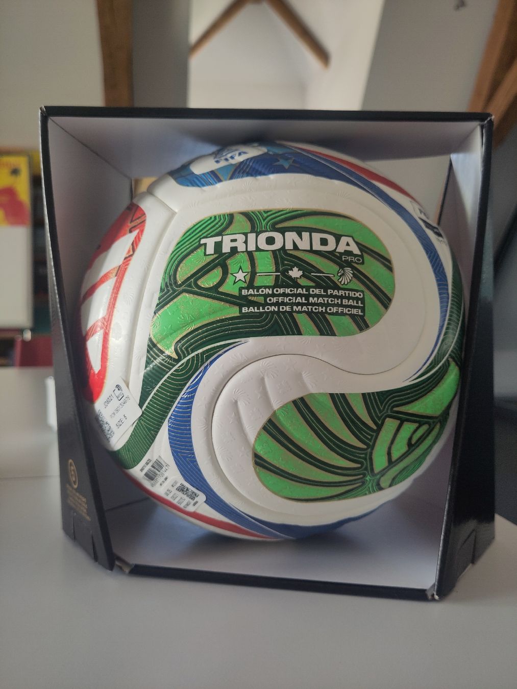 Adidas Palloni: TRIONDA PRO Fussball Ball – Nuovo e nell'imballaggio originale da Solothurn venduto da Samuel6 7