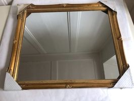 Magnifique grand miroir avec cadre 58x68cm