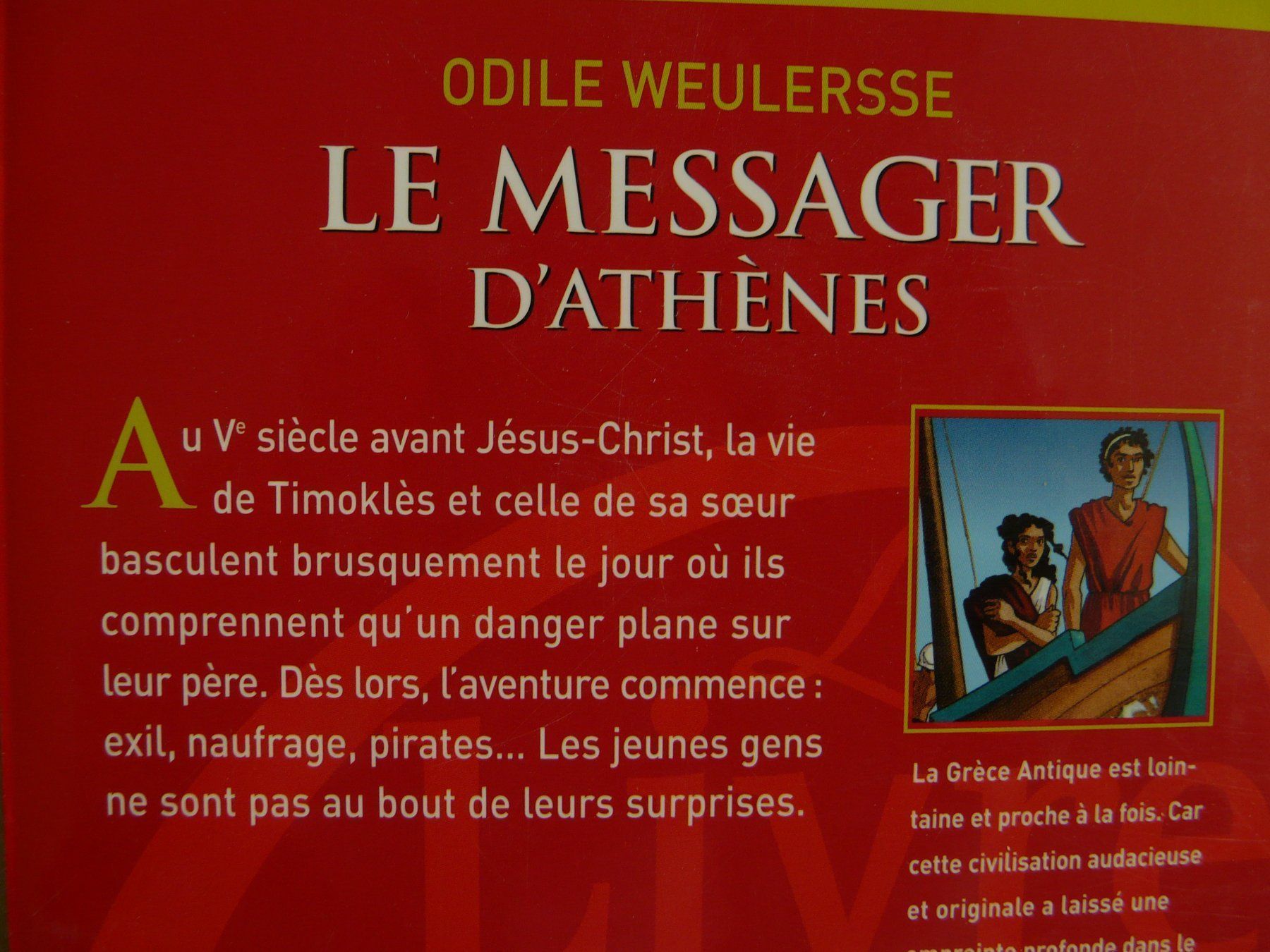 Livres: Le messager d'Athènes – Neuf (Voir description) à ERLINSBACH par doudouce 1