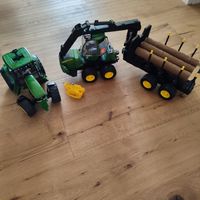 Bruder John Deere mit Firstfahrzeug beide Defekt