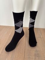Camano Damensocken schwarz/grau - EU 39