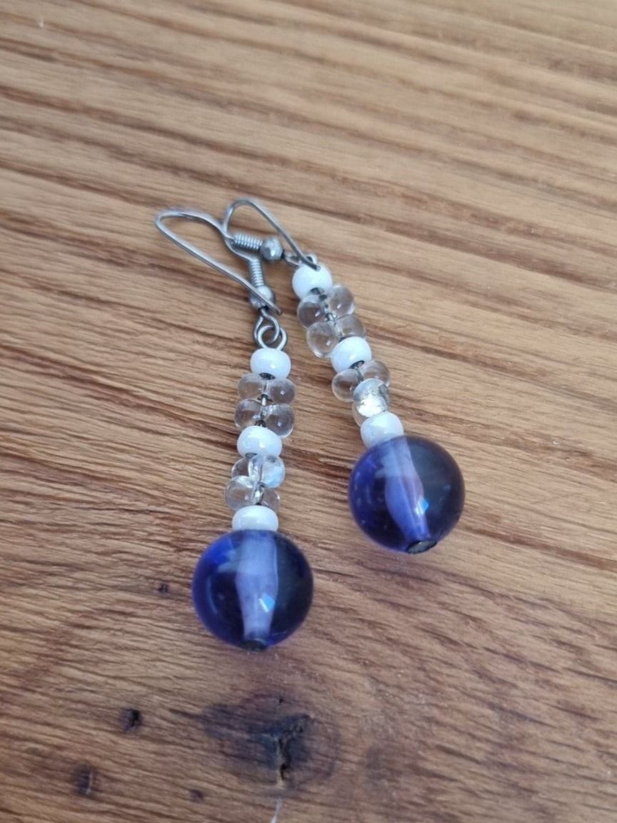 Orecchini pendenti & Orecchini a lobo: Boucles oreille en perle fait main – Usato da Les Breuleux venduto da Mily1991
