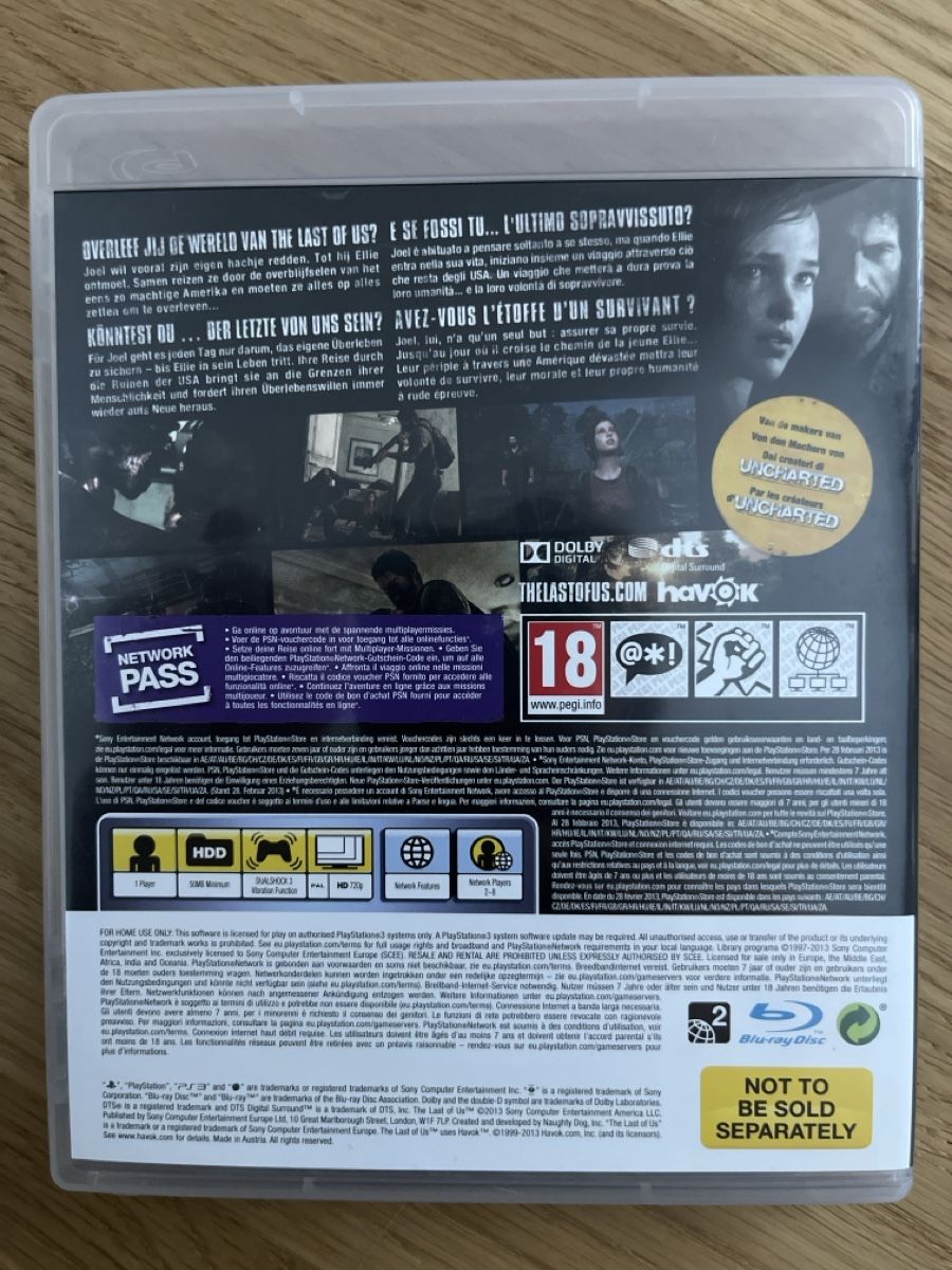 Spiele: PS3 Spiel - The last of us – Neu (gemäss Beschreibung) aus Bönigen von Seli_0 1