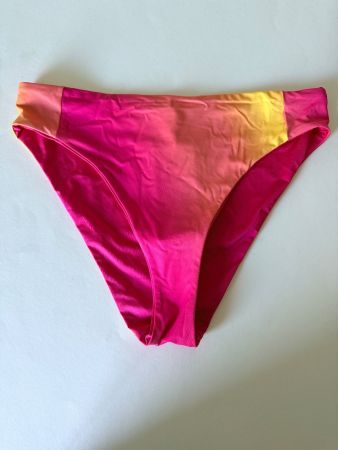 SLOGGI, Highleg Bikini, Grösse XL, Farbe Pink/Gelb/Rosa