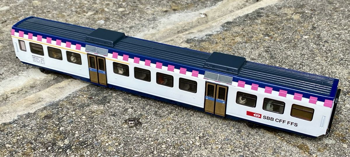 SBB/CFF/FFS Modellini di ferrovie: B NTN ex MThB – Usato da Orbe venduto da SMODELE 4