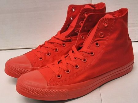 CONVERSE Chuck Taylor All-Star Hi Monochrome red Gr. 46.5