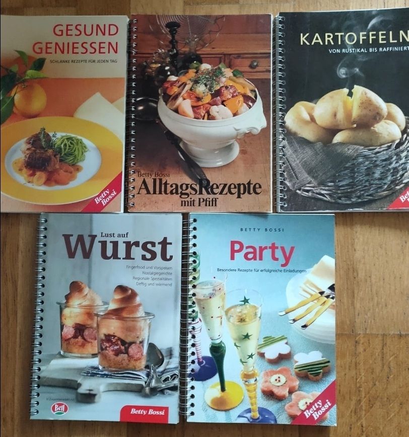 Libri: 5 Betty Bossi Kochbücher – Usato da Luzern venduto da Luzern_Energy