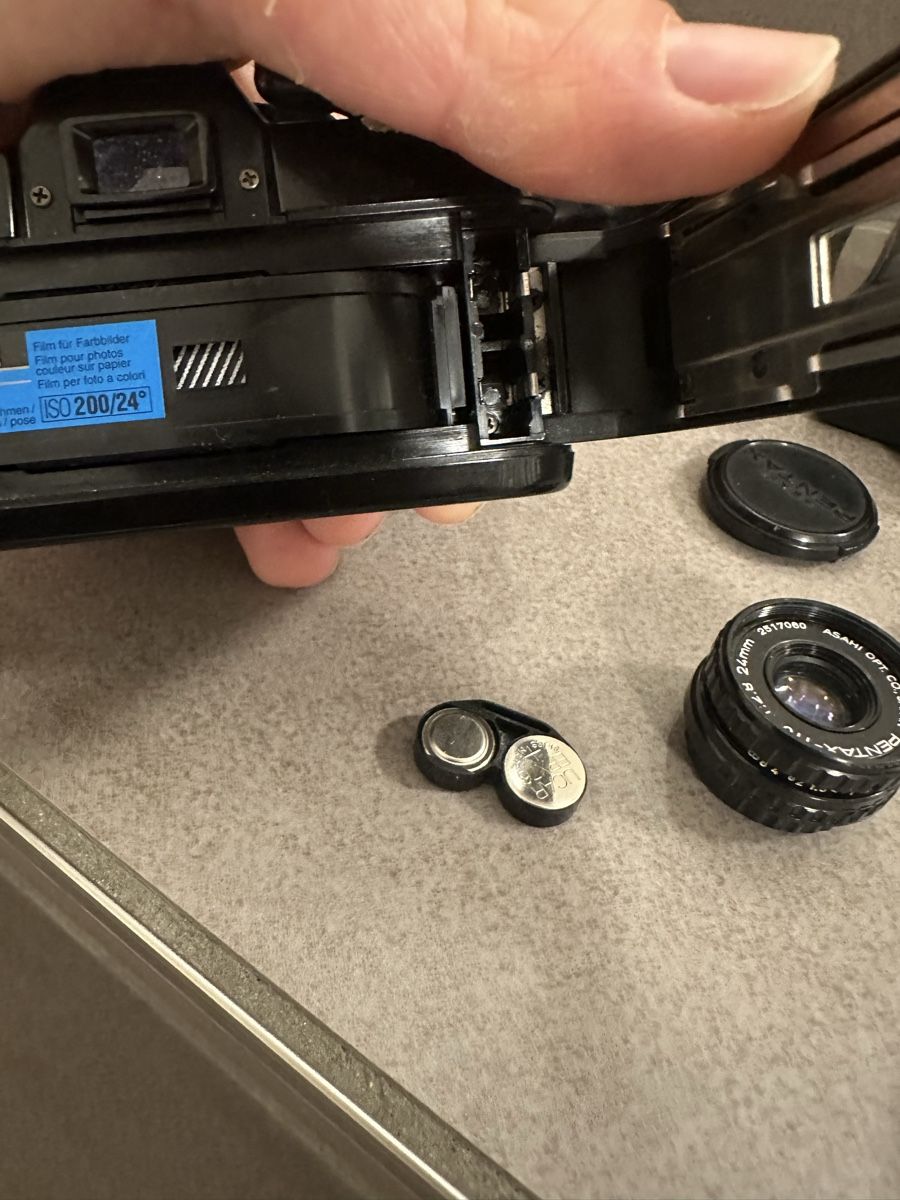 Pentax Fotocamera: Pentax Auto 110 Super Kamera Set mit 3 Linsen und Blitz! – Usato da Ebikon venduto da Gaenggeliwaar 7