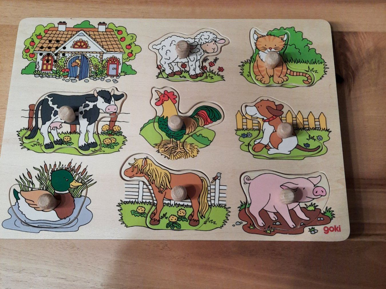 Puzzle: Steckpuzzle Kinderpuzzle – Usato da Wettingen venduto da Nini54