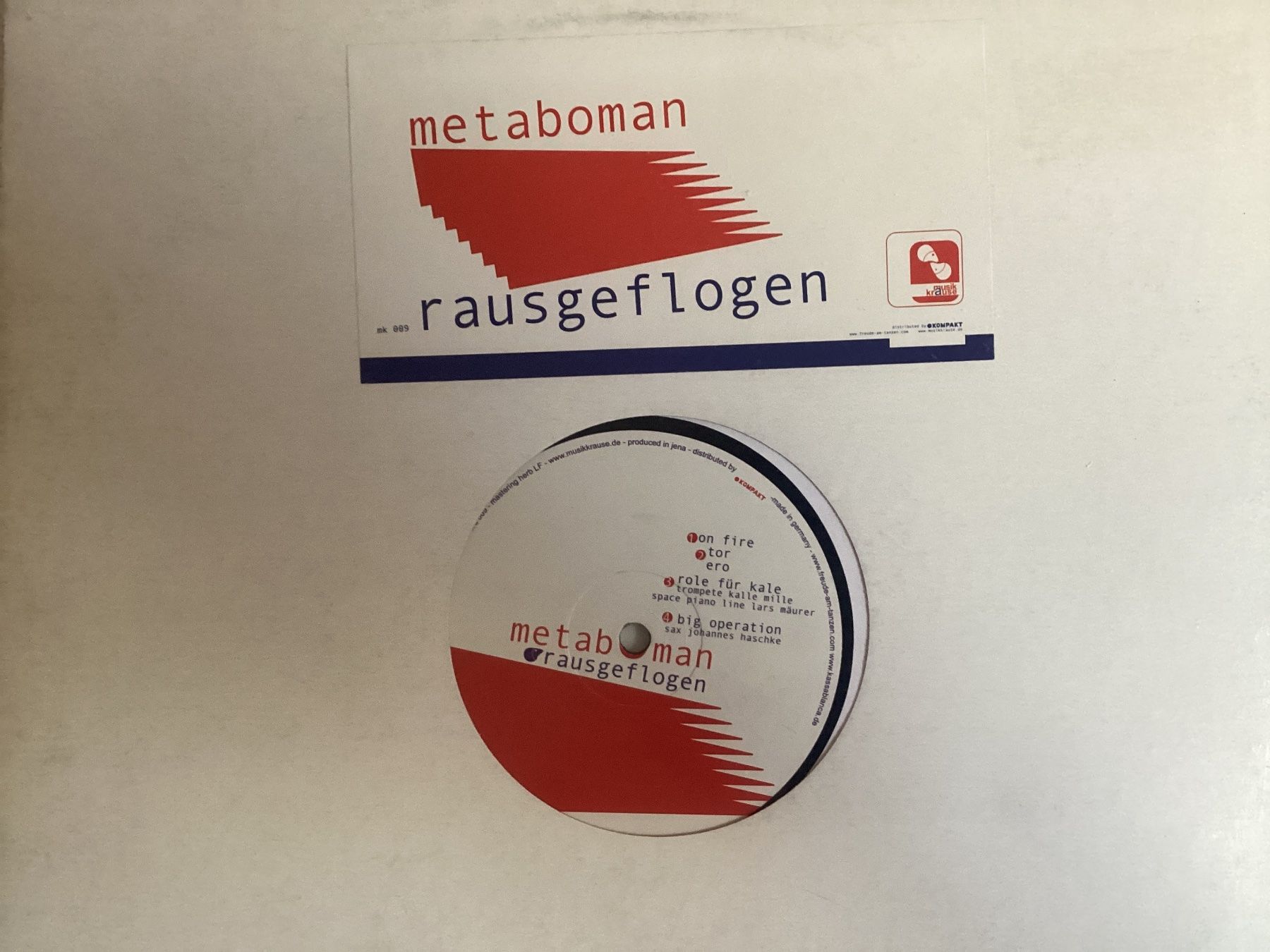 Dischi in vinile: Metaboman Maxi-Single - Rausgeflogen – Usato da Gutenswil venduto da Hamzian