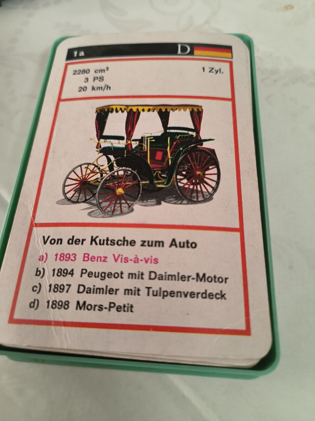 Giochi: quartett alte autos – Usato da Muttenz venduto da christophkopp