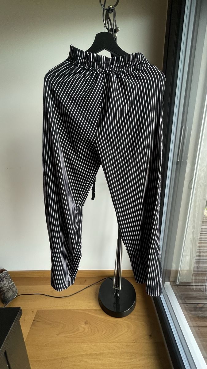 Hosen: Striped wide-leg pants, size S – Gebraucht aus St-Gingolph von Ynatka 1