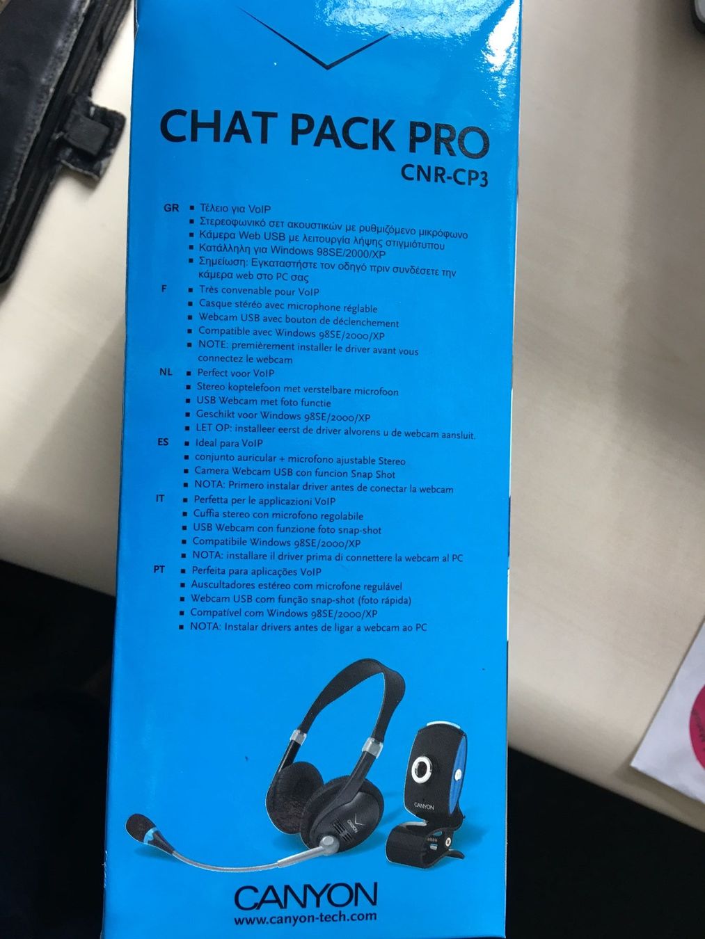 Cuffie: Headset Canyon  Chat Pack Pro CNR-CP3,  und Komplett! – Usato da Olten venduto da ELHANDEL 2