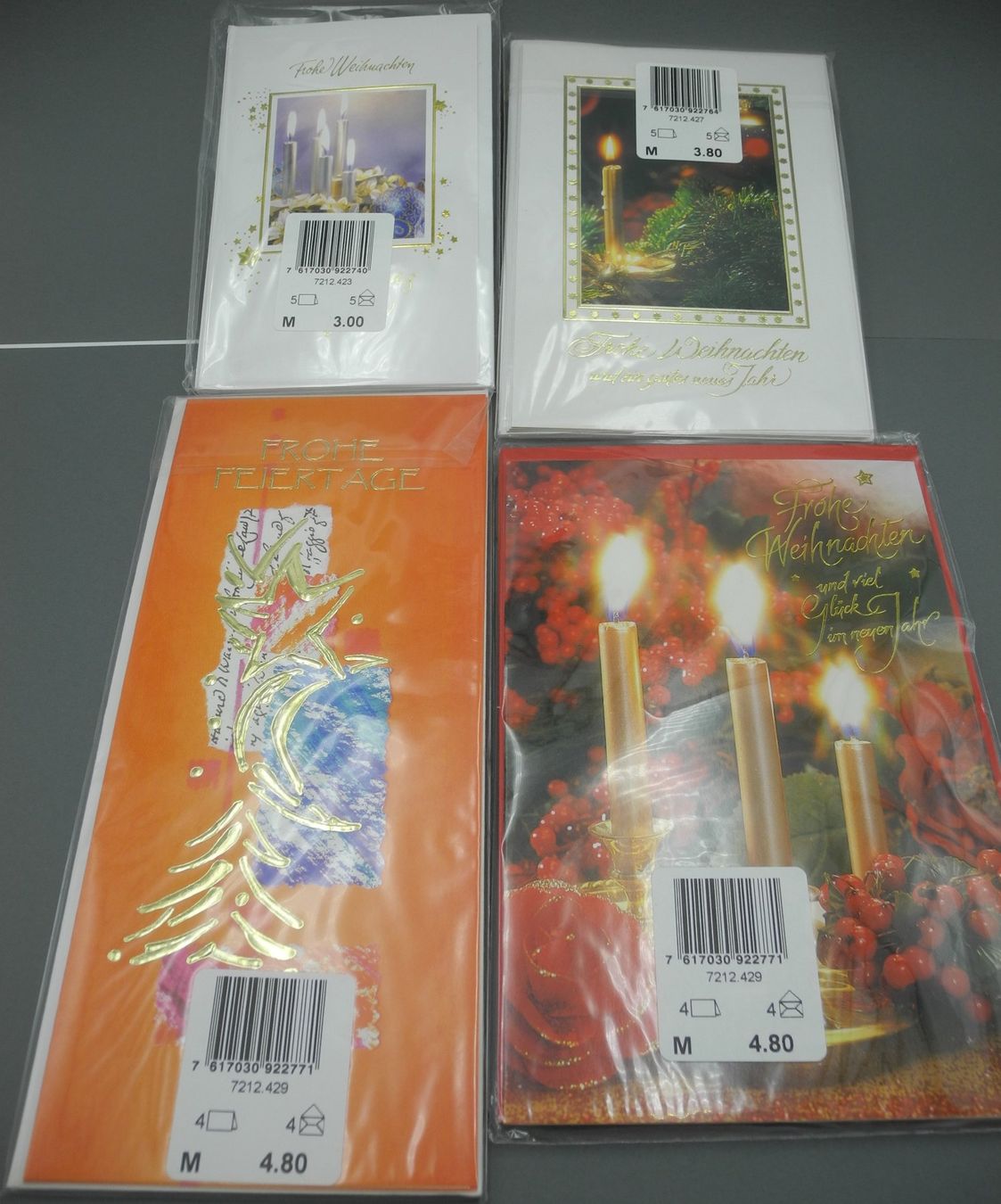 Cartoline: 18 Weihnachtskarten, div. Motive, Nr. 33c – Nuovo e nell'imballaggio originale da Kottwil venduto da Crazyrolf 3