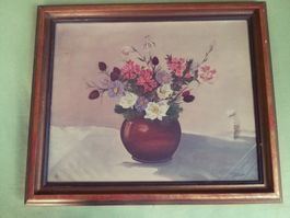 Altes Oelbild von H. Zürcher