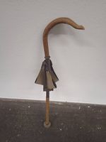 Antiker Spazierstock mit integriertem Sitz
