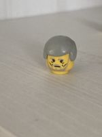 LEGO Minifiguren-Kopf von Count Dooku mit grauem Bart und st