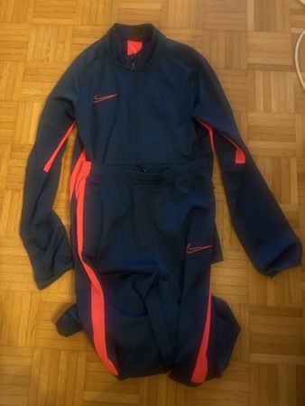 Tuta sportiva Nike Dri-Fit blu taglia XL 158-170 cm