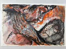 Pierre Parsus (1921-2022) Lithographie handsigniert