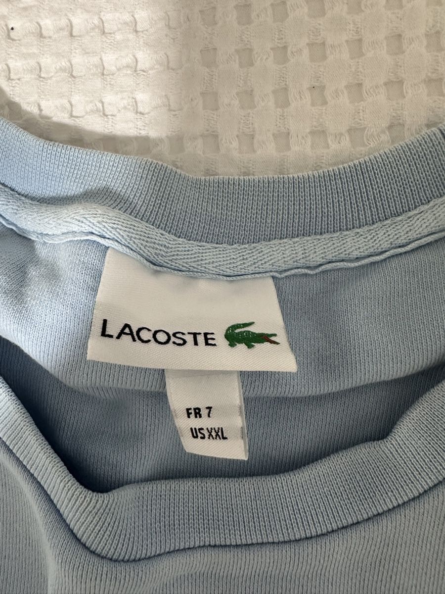 Lacoste Pulls & Sweat-shirts: LACOSTE Pullover hellblau Grösse XXL  – D'occasion à Oberurnen par nes_8xqt 3