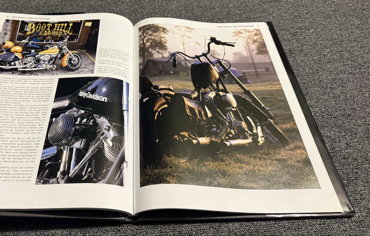 Libri: Harley-Davidson Bücher – Usato da Bauma venduto da Shotgunmann 3