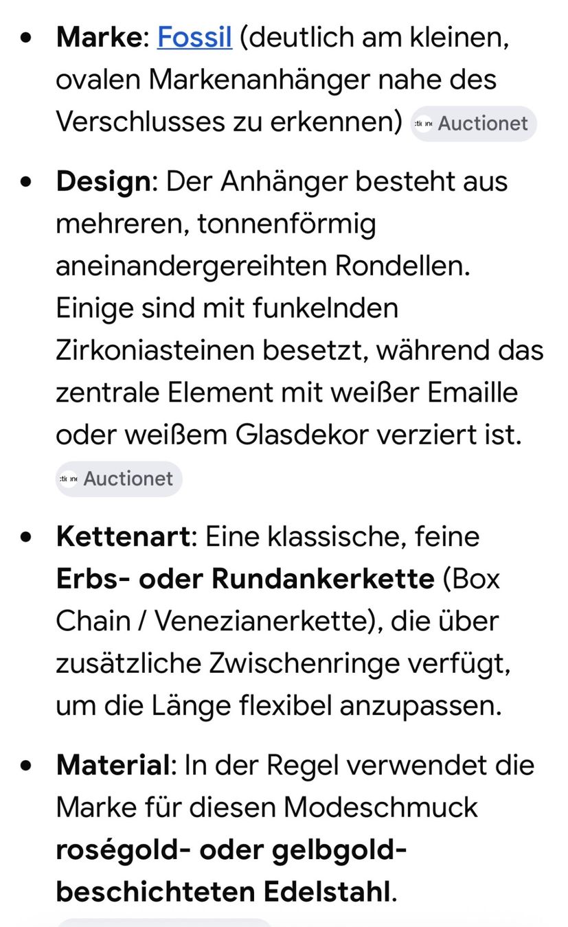 Colliers: Halskette mit Rondellen goldfarben Modeschmuck – D'occasion à Brunnen par Nala2929 7